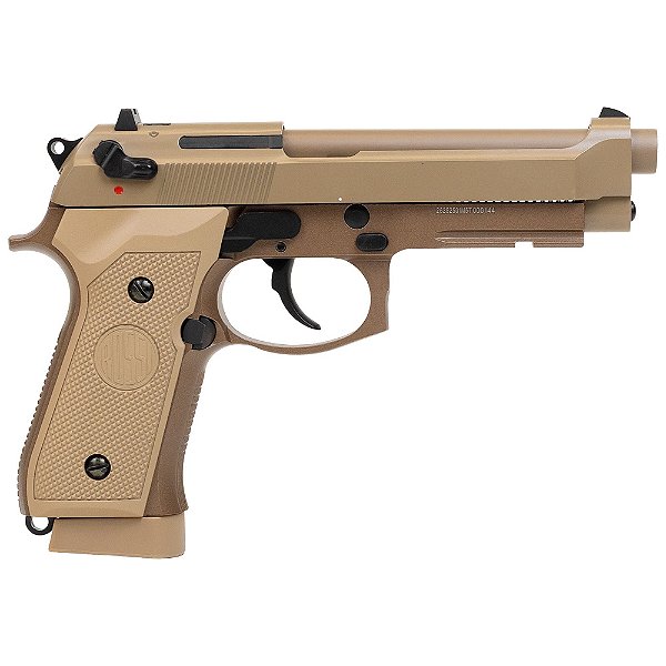 Pistola Co2 Airgun Blowback M92 Tan 4.5mm - Rossi
