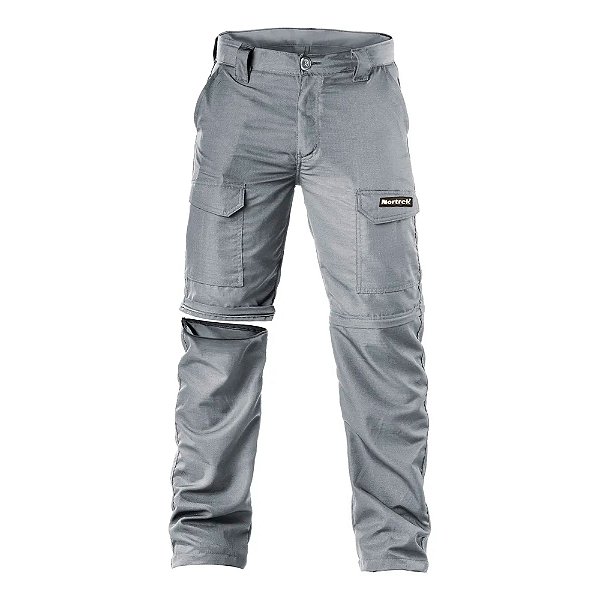 Calça Bermuda Para Pesca Cinza - Nortrek