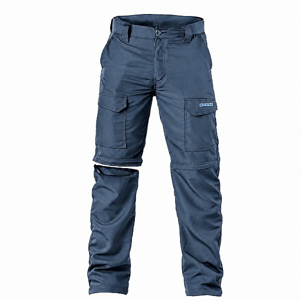 Calça Bermuda Para Pesca Azul - Nortrek