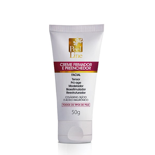 NOVO: versão 50g - Creme Firmador e Preenchedor com Colágeno, Silício e Hialurônico