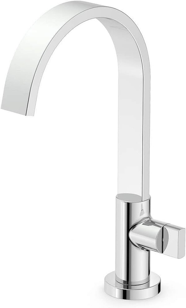 Torneira Lavatorio Celite Flow Mesa Bica Alta Cromada B5002f3crb