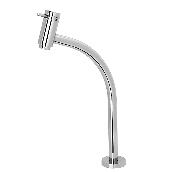 Torneira Para Lavatório De Mesa Bica Alta Celite Basic Cromado - B5001C7CRB