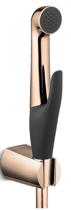 Ducha Higienica Com Flexivel E Suporte Luxe Rose - Kohler