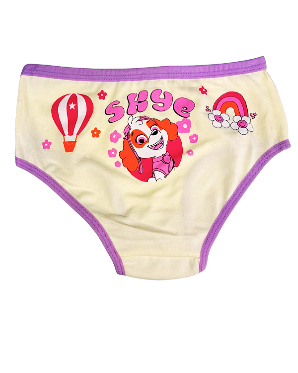 Kit 3 Calcinhas Infantis Patrulha Canina