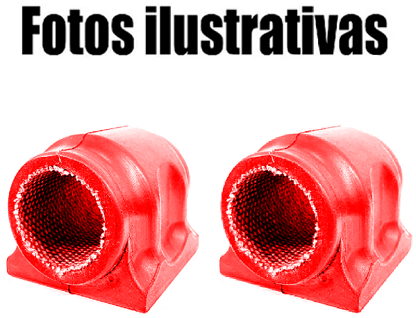 Par  Bucha Barra Estabilizadora Land Rover Discovery 3 E 4 (Diant) Land Rover Sport (Tras.) Em Pu