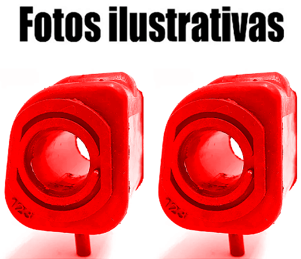 Par  Bucha Barra Estabilizadora Dianteira Peugeot Peugeot 208 Em Pu