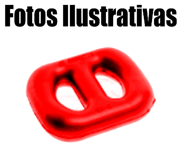 Coxim do Escapamento - Central CORSA Em Poliuretano (PU)