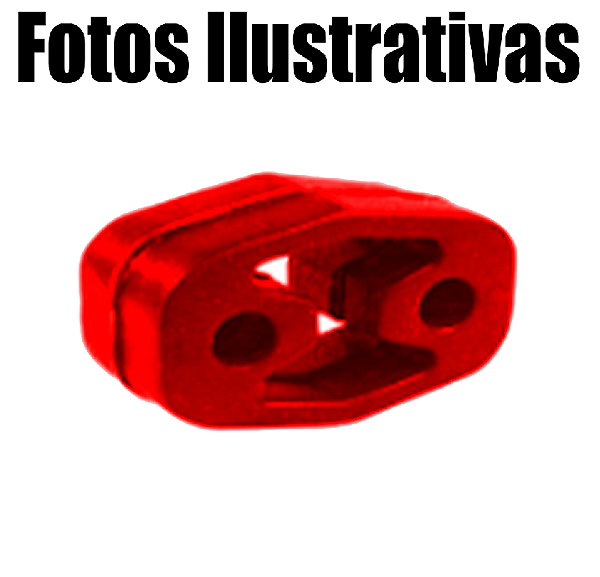 Coxim do Escapamento FOX Em Poliuretano (PU)
