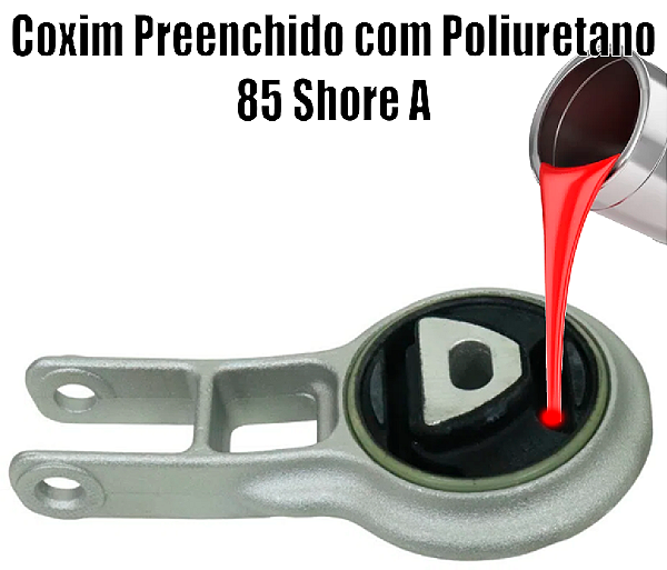 Coxim Traseiro do Câmbio GRAND SIENA Preenchido em Poliuretano