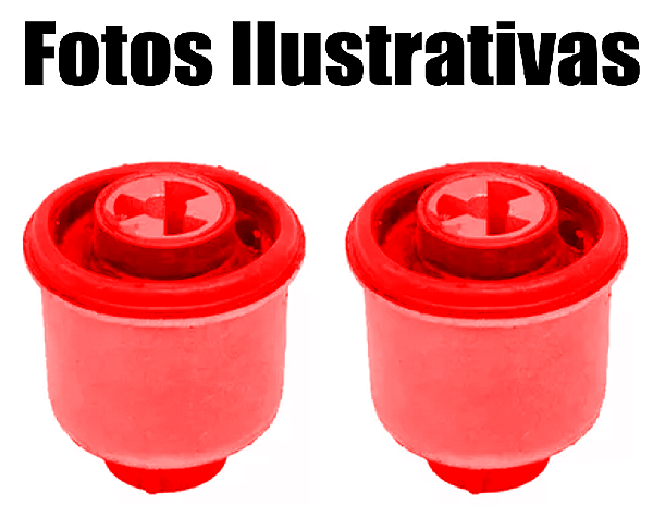 Buchas Eixo Traseiro Audi A3 Vw Golf 1999 2000 01 02 03 2004 Em Poliuretano