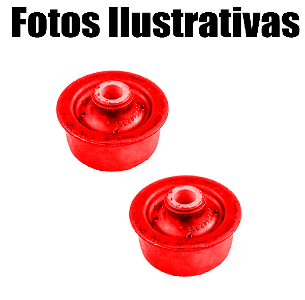 Par Bucha Bandeja Parte Traseira Escort Logus Pointer Zetec Em Poliuretano