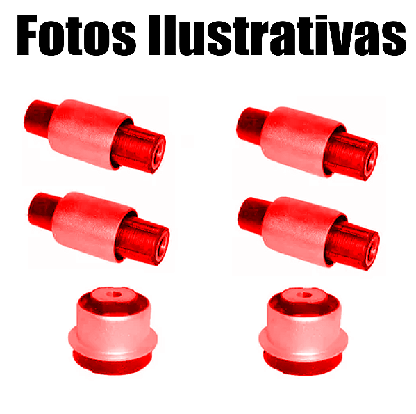 Kit Bucha Suspensão Traseira Vectra 1997 A 2005 Em Poliuretano