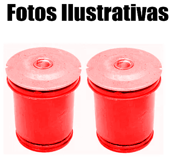Par Bucha Eixo Traseiro Suspensão Fiat Stilo 2003 A 2013 Em Poliuretano