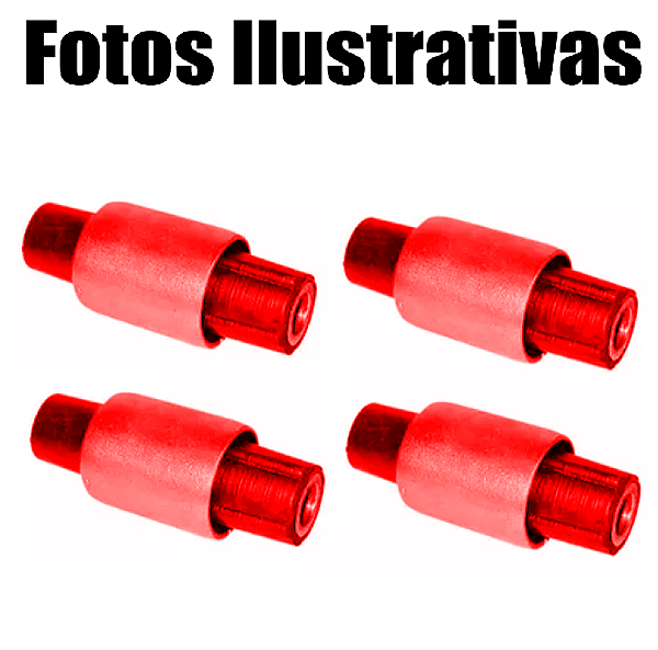 Kit 4 Bucha Bandeja Traseira Vectra 1997 A 2005 90496686 Em Poliuretano