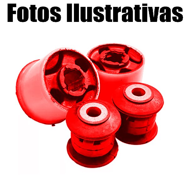 Kit Buchas Bandeja Dianteira Audi Q3 Vw Tiguan 2009 A 2017 Em Poliuretano