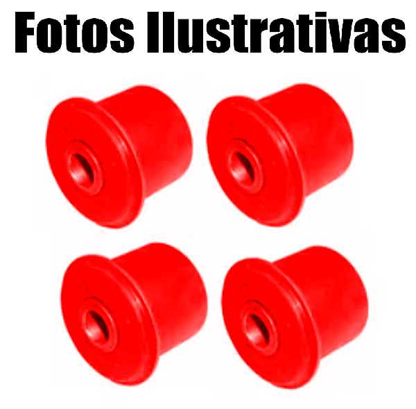 Bucha Da Barra Panhard Troller 1996/2014 Todos - Kit 4 Peças Em Poliuretano