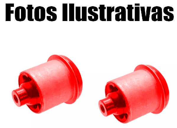 Par Bucha Eixo Traseiro - Nissan Grand Livina Tiida Sentra Em Poliuretano