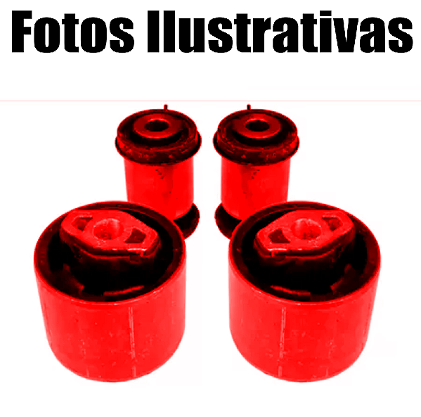 Kit Buchas Da Bandeja Balança Diant Nova Tracker 2014 2015 Em Poliuretano