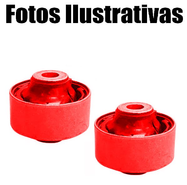 Kit 2 Buchas Balança Bandeja Honda Hrv (maior) Em Poliuretano