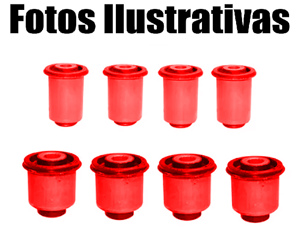 Jogo Buchas Bandeja Superior Inferior Frontier 2008 A 2016 Em Poliuretano