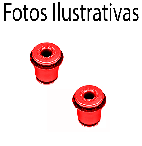 2 Bucha Menor Bandeja Balança Diant Land Cruiser Prado 02-09 em Poliuretano