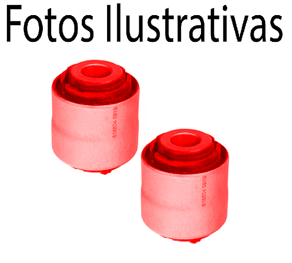 Jogo Bucha Braço Tirante Tras Land Rover Freelander 2 06-15 em Poliuretano