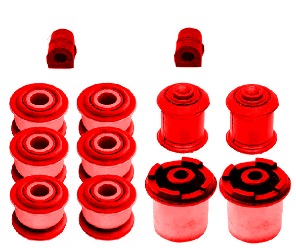 Kit 12 Buchas Bandeja Barra Quadro Agregado Astra Vectra em Pu Poliuretano