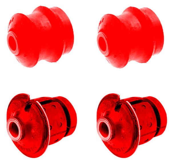 Bucha Quadro Agregado 12mm Gol Parati Saveiro G2 G3 G4 em Pu Poliuretano