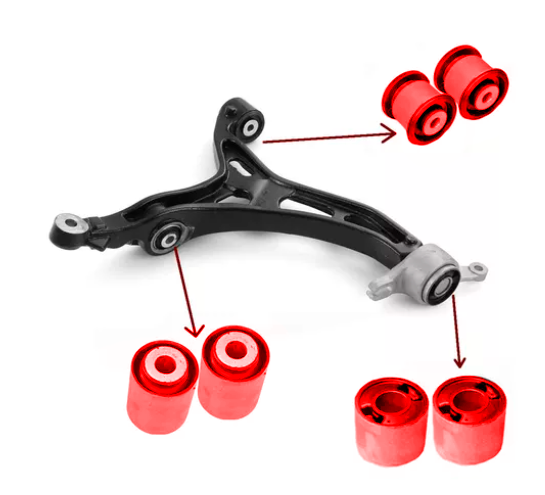 Jogo Bucha Bandeja Inferior 2011-2017 Grand Cherokee 3.6 V6 em Pu Poliuretano