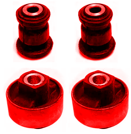 Kit Buchas Bandeja Dianteira Jeep Compass 2017 Em Diante em Pu Poliuretano