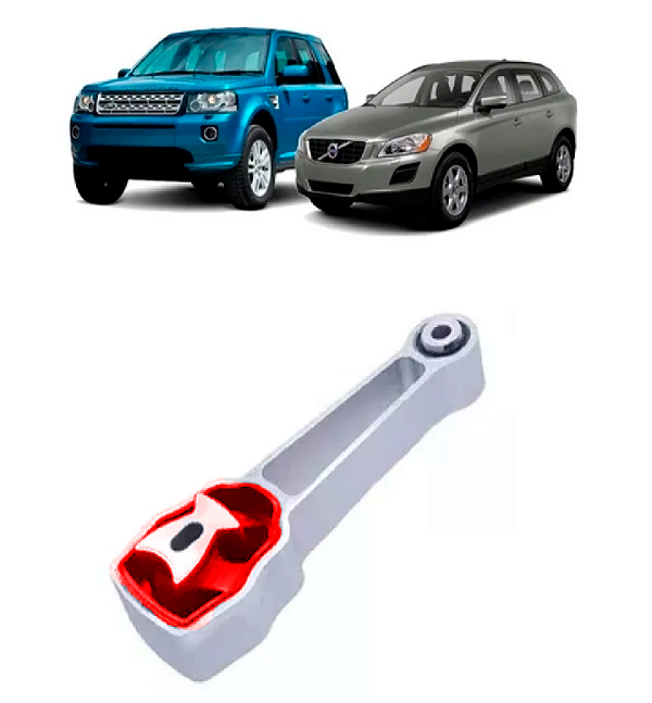 Coxim Do Motor Central Land Rover Freelander 2 Volvo Xc60 Em Poliuretano PU