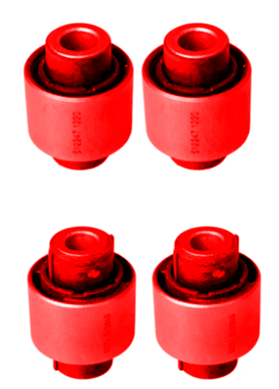 4 Bucha das mangas da suspensão traseiras Hyundai accent 97 em Pu Poliuretano