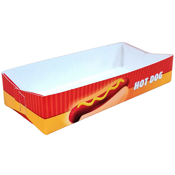 Embalagem Para Hot Dog 20,5 x 9cm- 50 Unidades