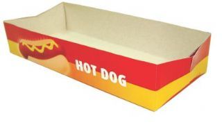 Embalagem Para Hot Dog 20,5 x 9cm- 50 Unidades