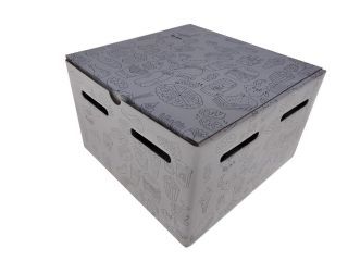 Caixa Box Para Hamburguer/PorçãoGrande - Kit 10 Unidades