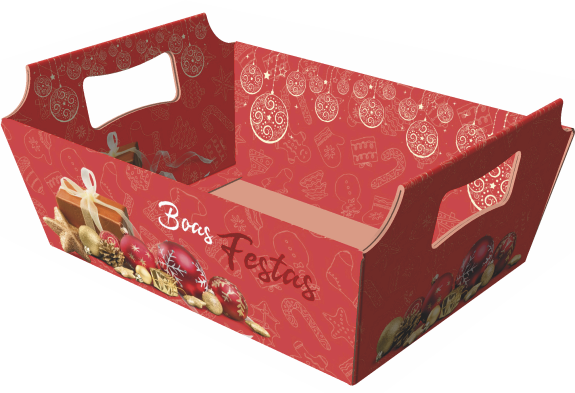 Caixa de Natal Média Modelo AM