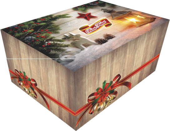 Caixa Surpresa de Natal Modelo Média CSM