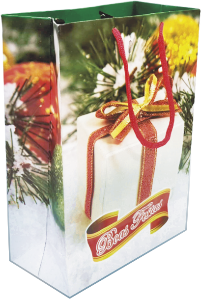 Sacola Média de Natal
