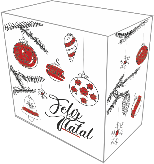 Caixa de Natal Pequena PLF - L 358
