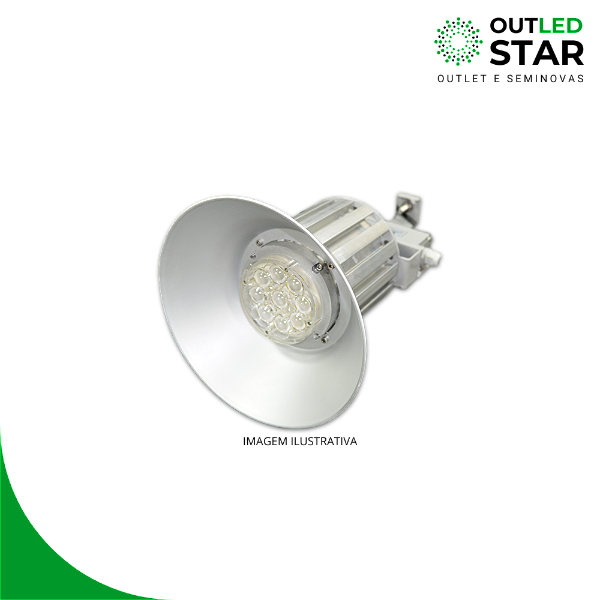 HIGH LIGHT 60W, LENTE 80°, SUPORTE FIXO, 5000K, V1.1 - OUTLET