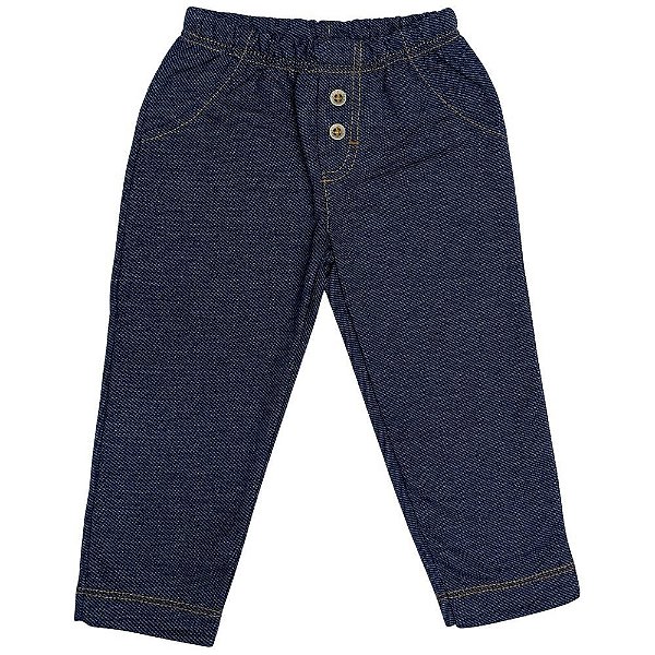 Calça Bebê/Infantil Malha Jeans
