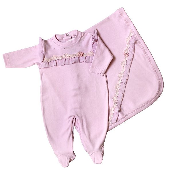 Kit Bebê Saída Maternidade Flor