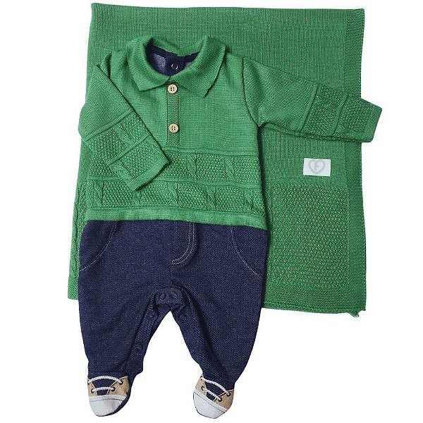 Kit Bebê Saída Maternidade Benjamin