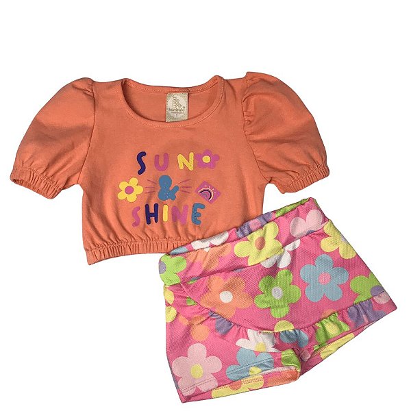 Conjunto Bebê Sun & Shine