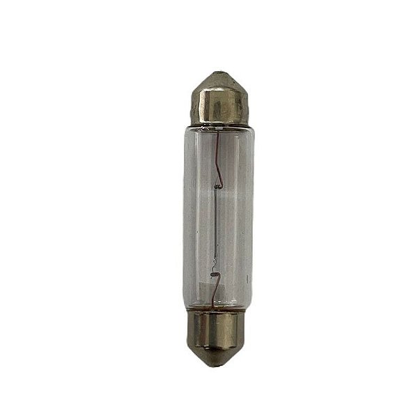 AVX - ☑ - LAMPADA TORPEDO GRANDE 24V 10W- REFERÊNCIA PHILIPS 13866 / OSRAM 6429 (AVX-13274)