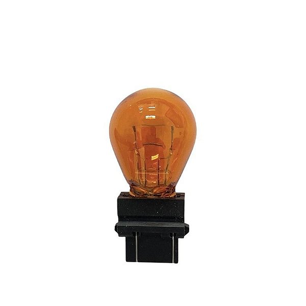 AVX - ☑ - LAMPADA 3157 12V ÂMBAR (2 POLOS BASE PLÁSTICA) - REFERÊNCIA OSRAM 3157A - ( AVX11406 )