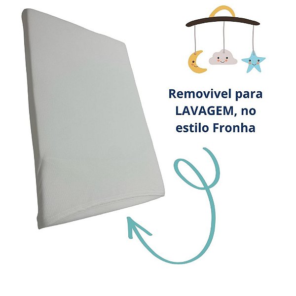 Colchão Para Berço Desmontável Dobravel 100x70x7 Novo Cercado ou Chiqueirinho