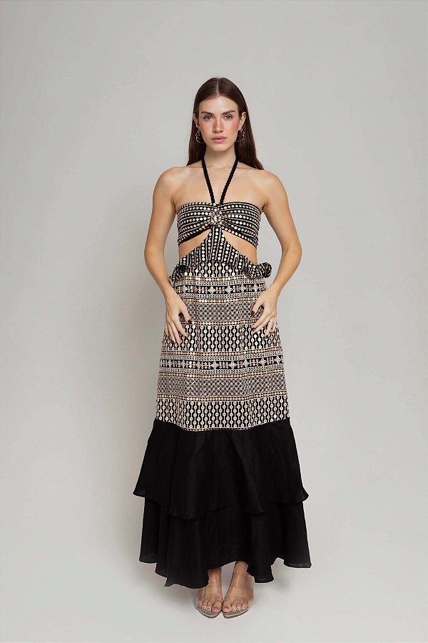Vestido Moni - Preto
