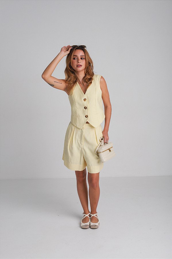 Bermuda Cora - Amarelo