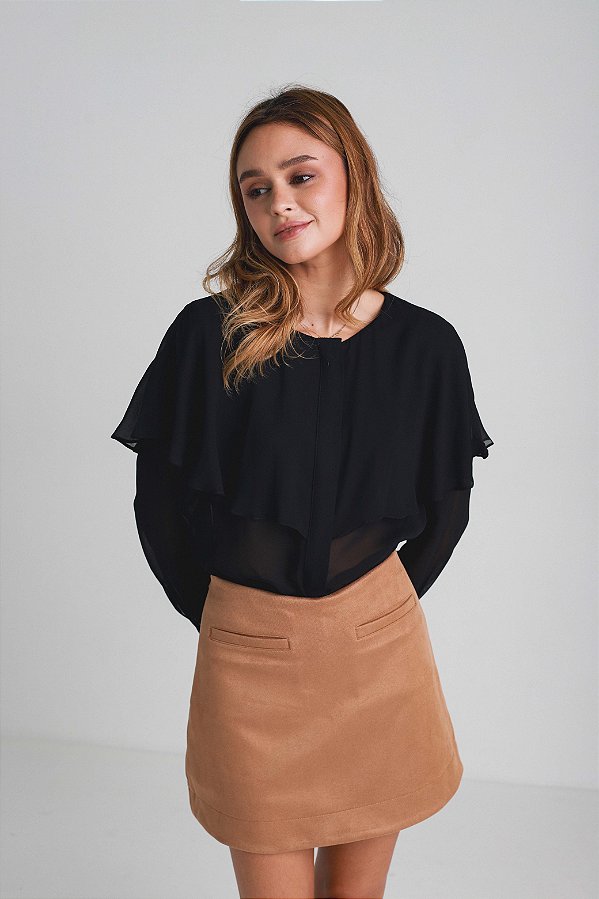 Blusa Antonella - Preto